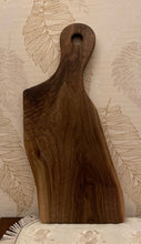 Load image into Gallery viewer, #109 Live Edge Walnut Charcuterie Board w/Handle
