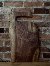 Load image into Gallery viewer, #122 Live Edge Walnut Charcuterie Board w/Handle
