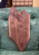 Load image into Gallery viewer, #131 Live Edge Figured Walnut Charcuterie Board
