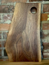 Load image into Gallery viewer, #81 Live Edge Walnut Charcuterie Board
